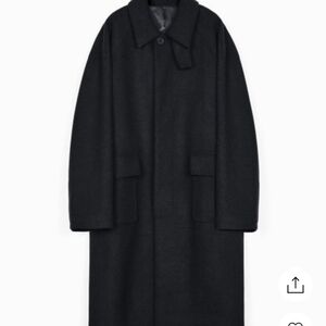 KIIMUIR(22FW) Surplus Wool (WOOL) Semi-over Balmacan Coat